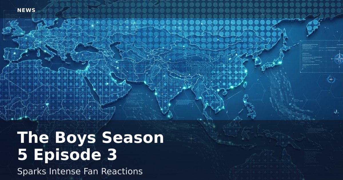 "The Boys" Season 5 Episode 3 Sparks Intense Fan Reactions