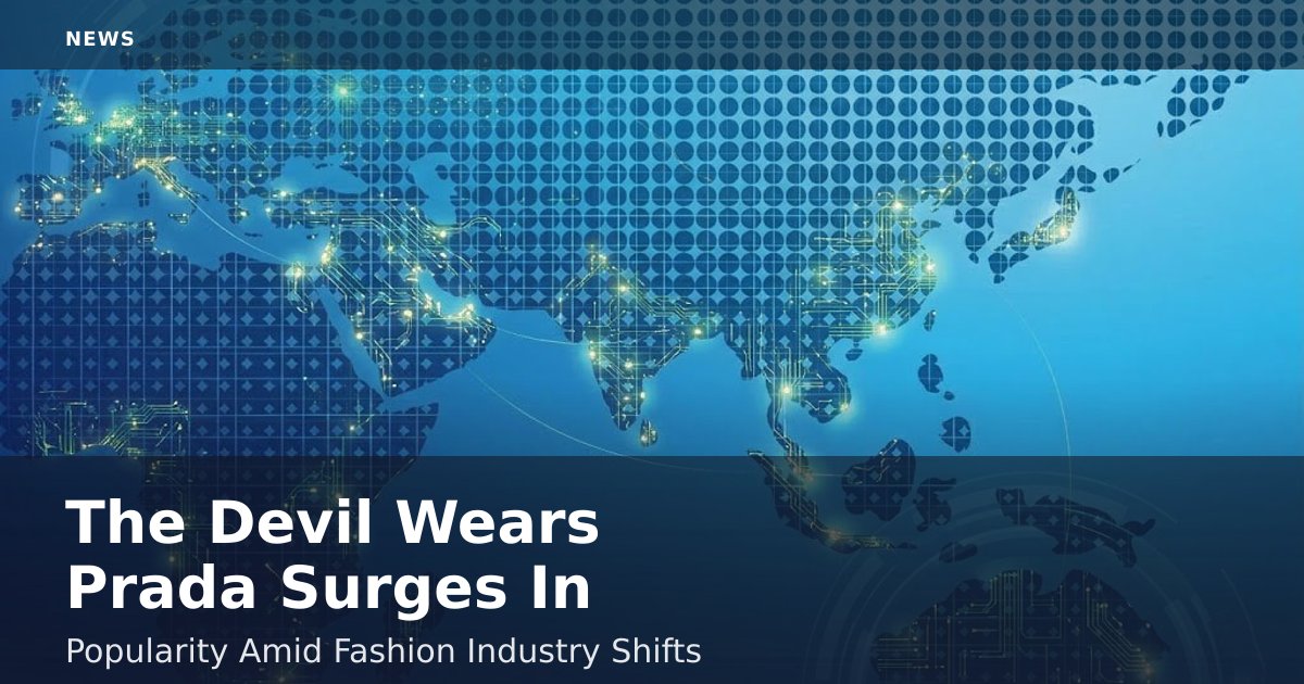 "The Devil Wears Prada" Surges In Popularity Amid Fashion Industry Shifts