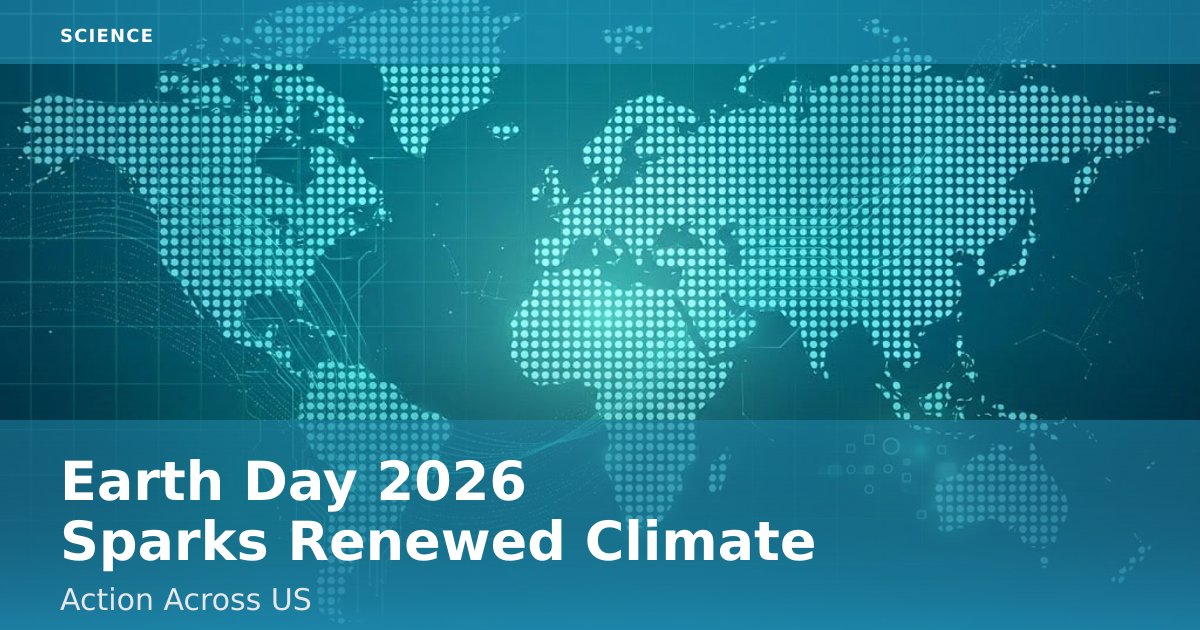 Earth Day 2026 Sparks Renewed Climate Action Across US