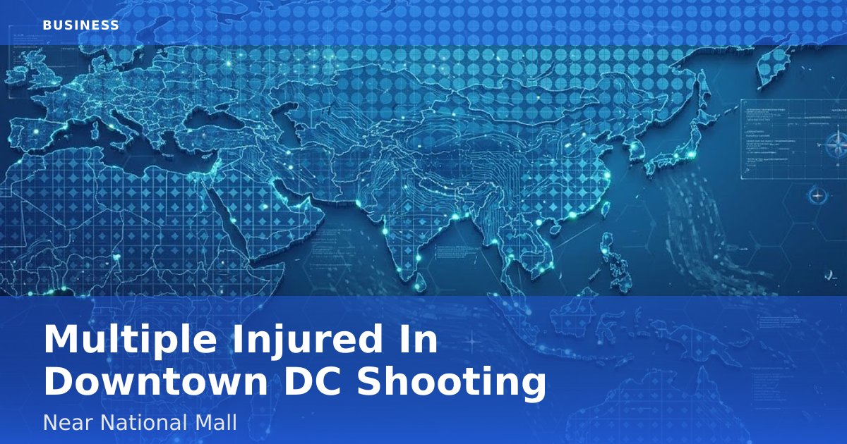 Multiple Injured In Downtown DC Shooting Near National Mall